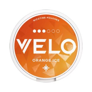 orange ice velo nicotine pouches 10mg