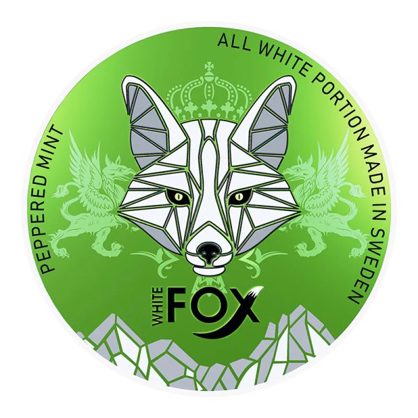 white fox peppered mint 12mg